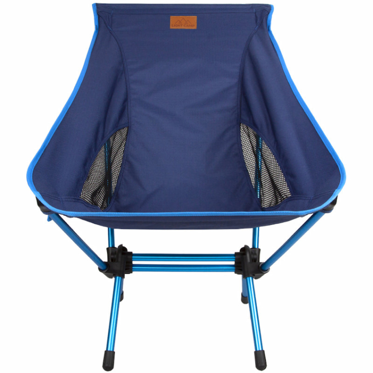 Кресло складное LIGHT CAMP Folding Chair Medium цвет синий фото 5