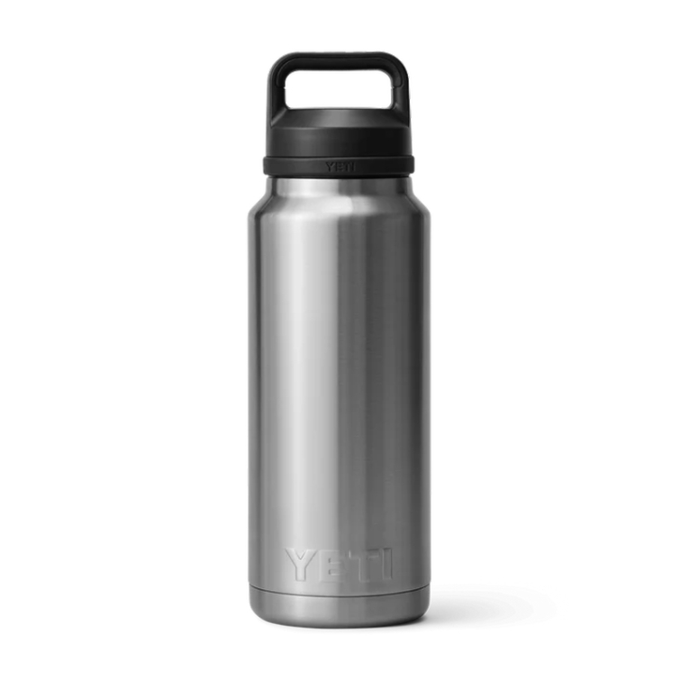 Термос YETI Rambler Bottle Chug Cap 1065 (36 oz) цв. Stainless Steel фото 1