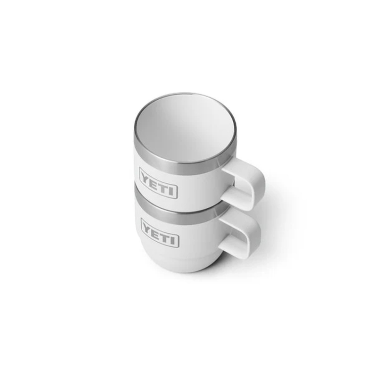 Термокружка YETI Rambler Espresso Stackable Mug (2 шт.) 180 (6 oz) цв. White фото 2