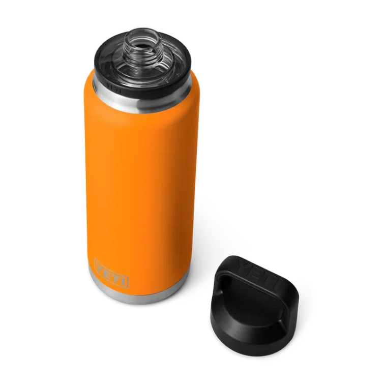 Термос YETI Rambler Bottle Chug Cap 1065 (36 oz) цв. King Crab Orange фото 4