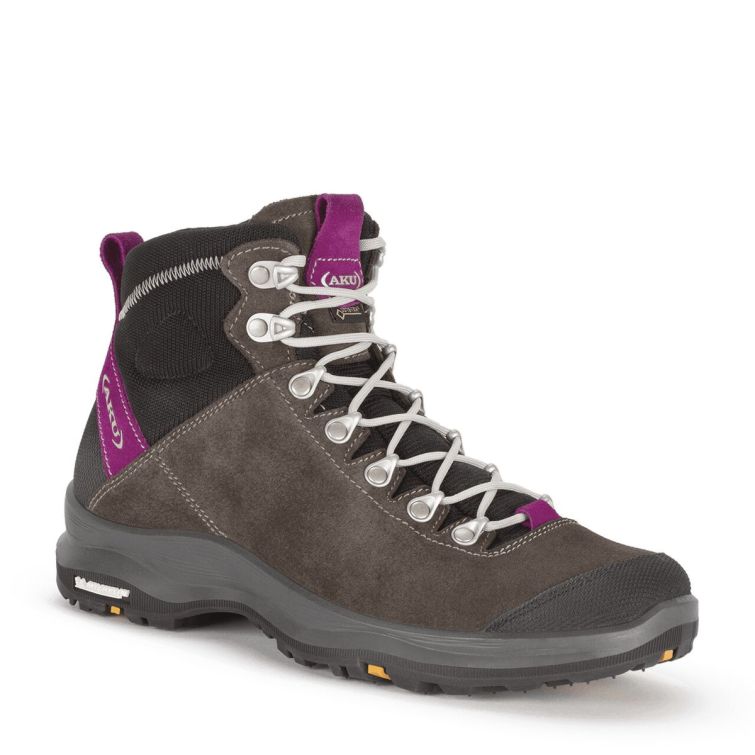 Ботинки треккинговые AKU WS La Val Lite GTX цвет Grey / Magenta фото 1