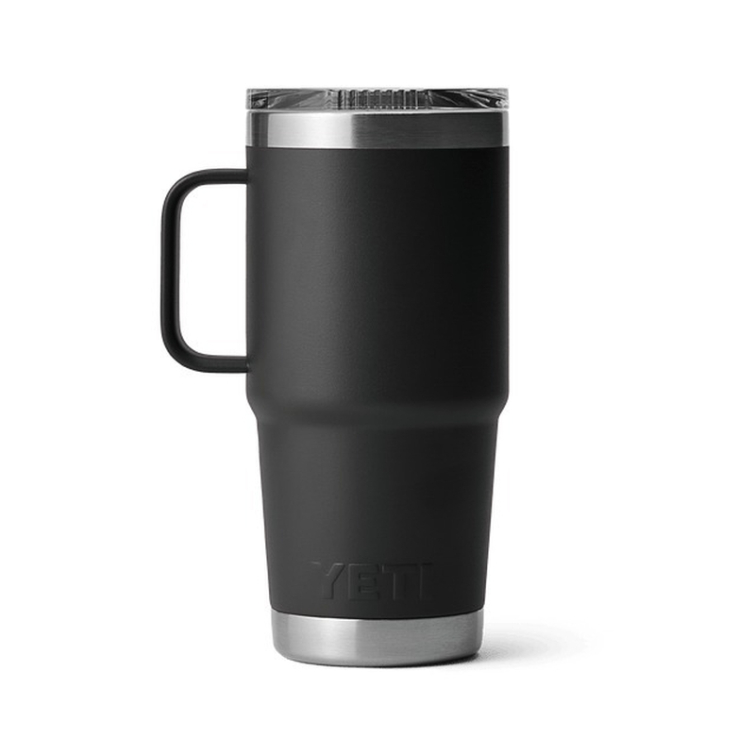 Термокружка YETI Rambler Travel Mug 591 (20 oz) цв. M50Black фото 2