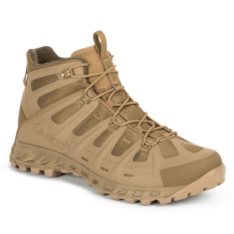 Ботинки треккинговые AKU Selvatica Tactical Mid GTX цвет Coyote фото 1