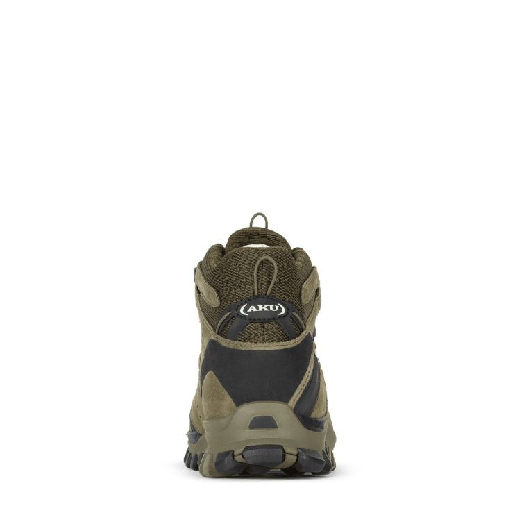 Ботинки треккинговые AKU Alterra Lite Mid GTX цвет Camo Green / Black фото 4