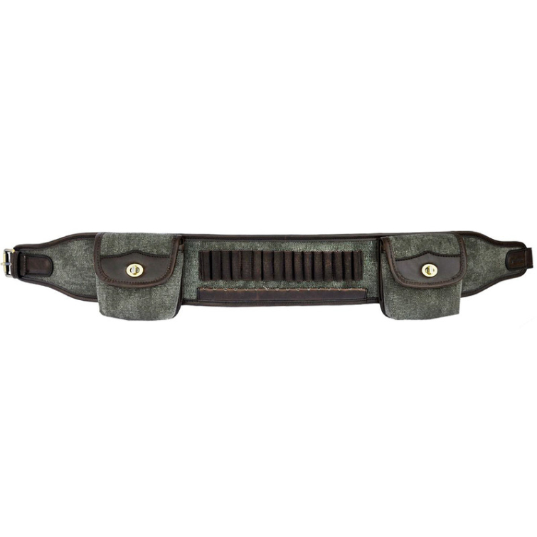 Патронташ MAREMMANO BT 201 Canvas Cartridge Belt For Bullets фото 1