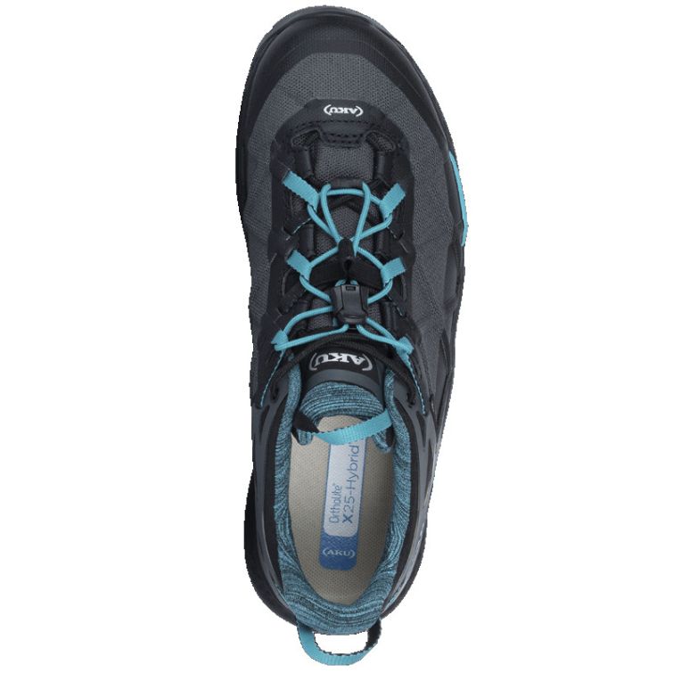 Кроссовки треккинговые AKU WS Rocket DFS GTX цвет Black / Turquoise фото 3